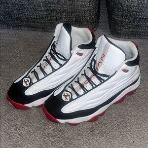 Jordan Pro Strong Chicago White and Red High-Top